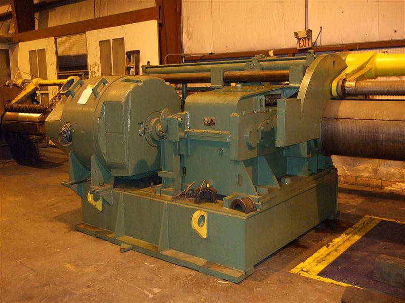 60,000 Lb PRO ECO Recoiler, 24 Dia x 83.5 Face Drum, 72 OD, 300 HP
