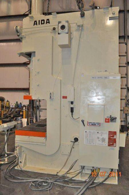 220 Ton AIDA MODEL #PDC 20 DOUBLE CRANK GAP PRESS,