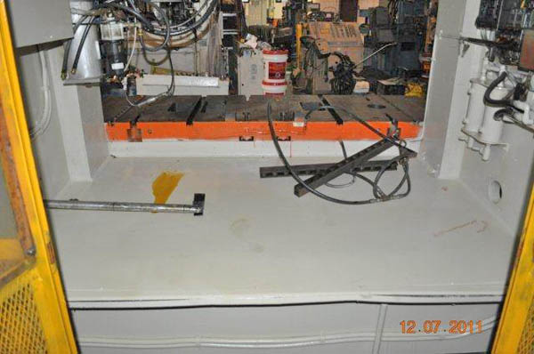 220 Ton AIDA MODEL #PDC 20 DOUBLE CRANK GAP PRESS,