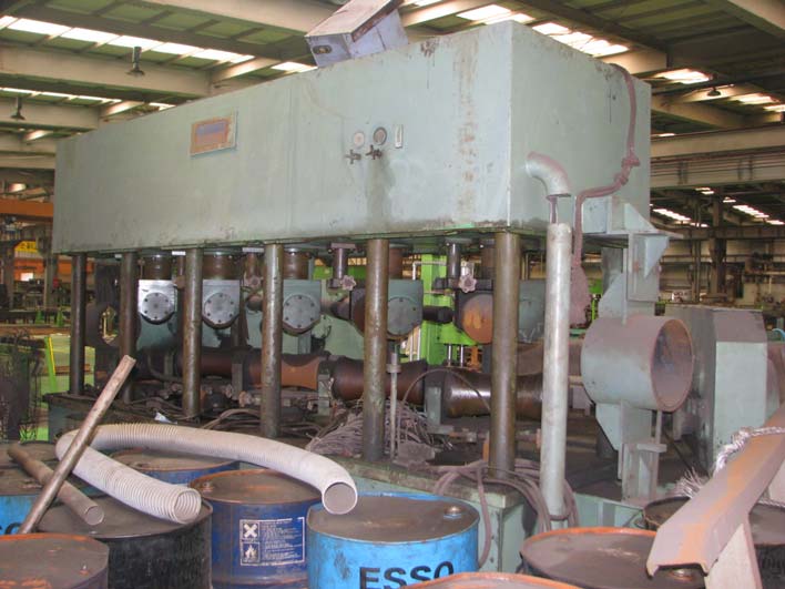 10-1/2 POONG SAN 10-Roll Tube Straightener, 15 HP