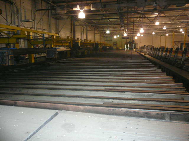 1350 Ton LAKE ERIE Alum Extrusion Line, 6 Billet Dia
