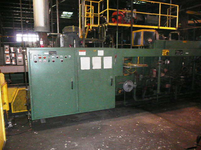 1350 Ton LAKE ERIE Alum Extrusion Line, 6 Billet Dia