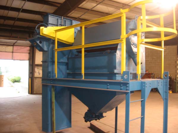 WHEELABRATOR Shot Blast, 96 Rotary Table (Swing Type)
