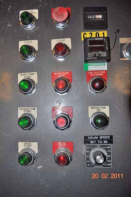 HURRICANE No. MN-50W/D ROTARY PARTS WASHER, 1996,