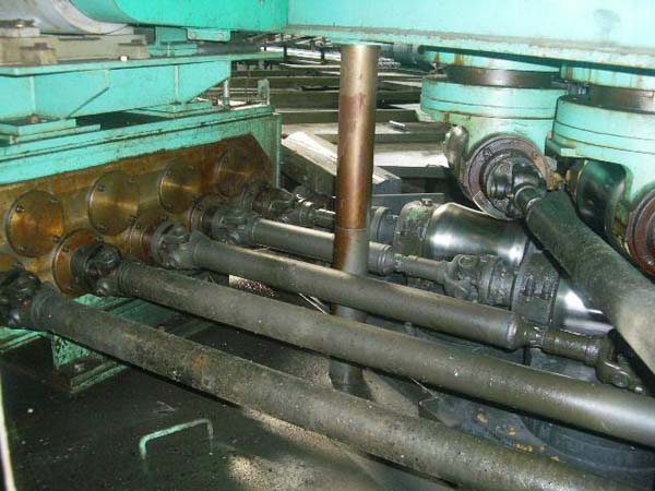 3 1/2 ISHIBASHI No. GIS-90 10-ROLL ROTARY TUBE STRAIGHTENER, 1989,