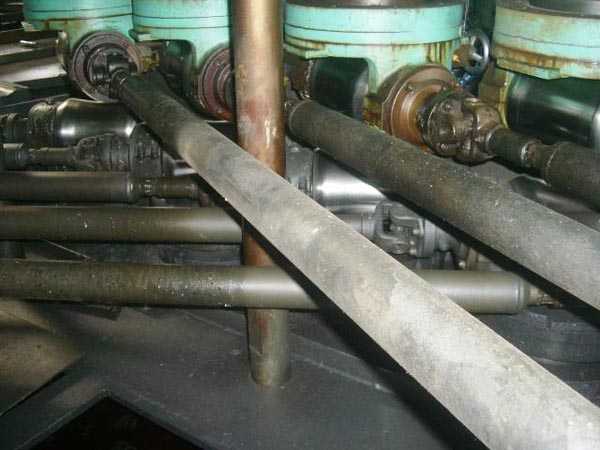 3 1/2 ISHIBASHI No. GIS-90 10-ROLL ROTARY TUBE STRAIGHTENER, 1989,