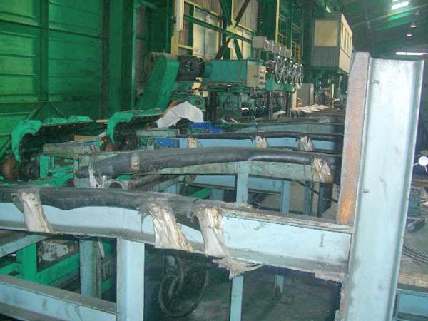 3 1/2 ISHIBASHI No. GIS-90 10-ROLL ROTARY TUBE STRAIGHTENER, 1989,