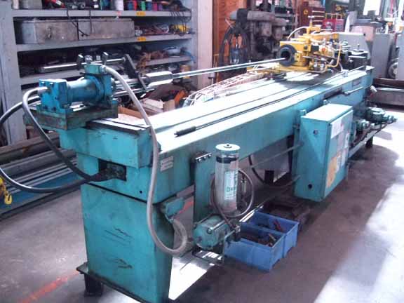 3 TELEDYNE PINES MODEL #2 HORIZONAL TUBE BENDER, 1984,