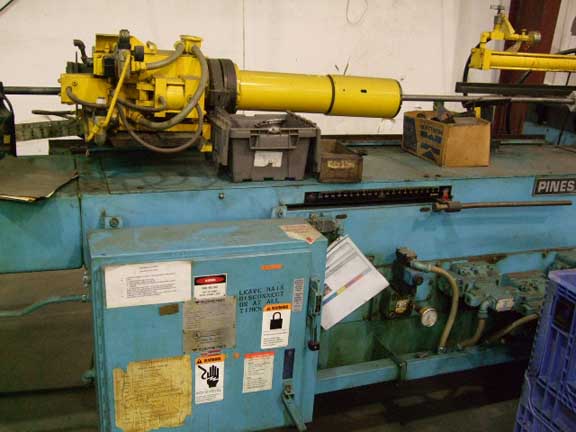 3 TELEDYNE PINES MODEL #2 HORIZONAL TUBE BENDER, 1984,