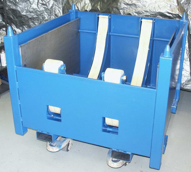 Self Unloading Hopper, 4,000 Parts Of 10mm Dia Cap, 4,500 Max Wt Cap, 2007