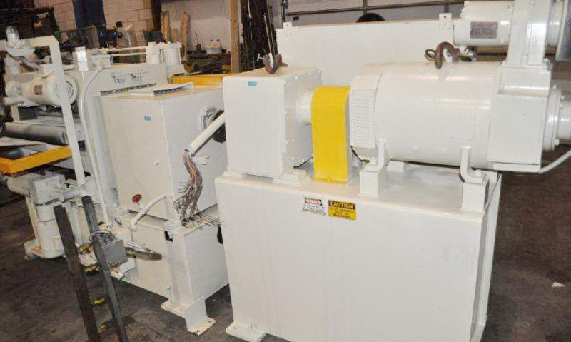 30 x .071 HERR VOSS Backed Up Precision Leveler, 17-Roll, Entry Pinch, 50 HP