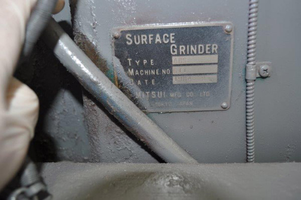 16 x 32 MITSUI 48S Hydraulic Surface Grinder, Mag Chuck, Rapid Elevation