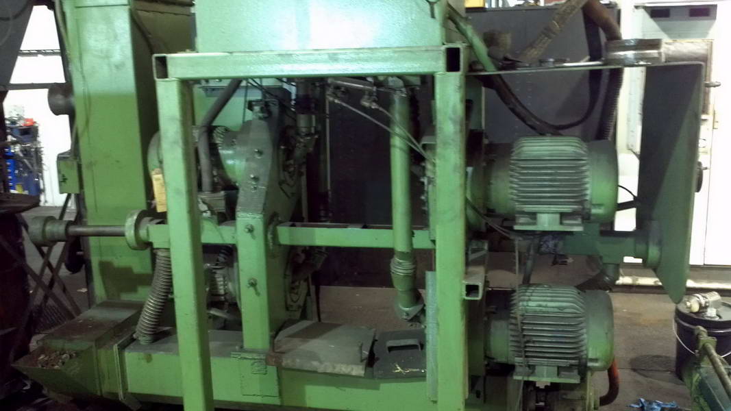 Inline, GOFF Shot Blast, 1 Dia Max, Dust Collector, (4) 40 HP Wheels