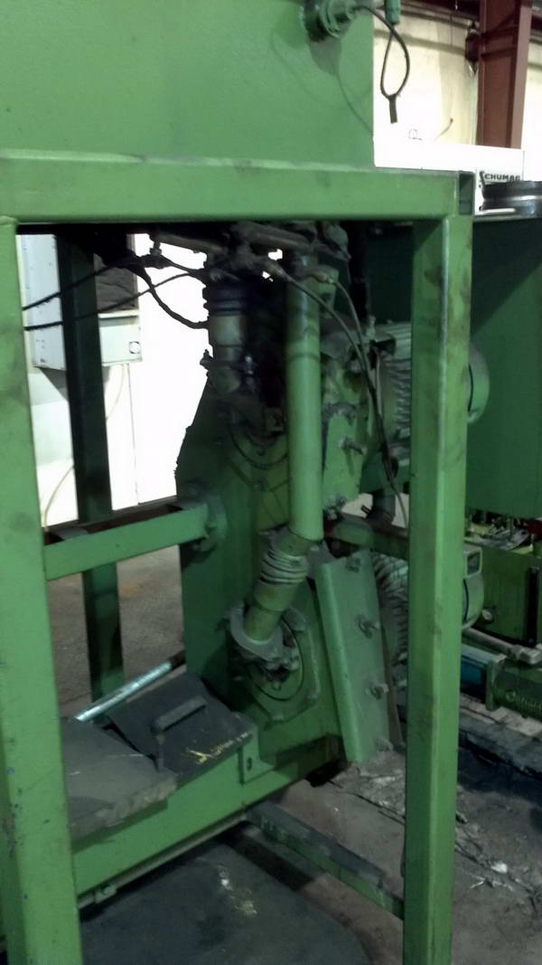 Inline, GOFF Shot Blast, 1 Dia Max, Dust Collector, (4) 40 HP Wheels