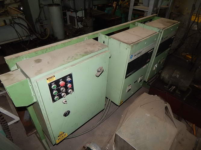 Inline, GOFF Shot Blast, 1 Dia Max, Dust Collector, (4) 40 HP Wheels