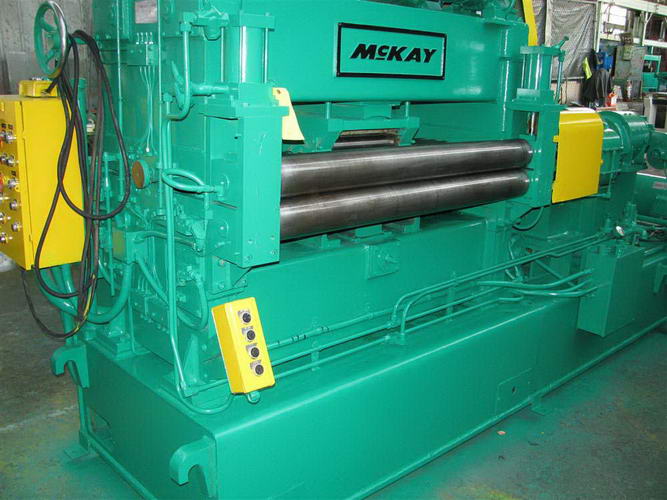 .074 x 54 MCKAY 4 Over 5 Backed-Up Straightener, 47 Passline, 20 HP