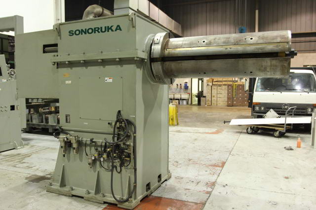 44,000 Lb SONORUKA Motorized Coil Reel, 20 to 24 ID, 70.8 OD, 51.8 Width