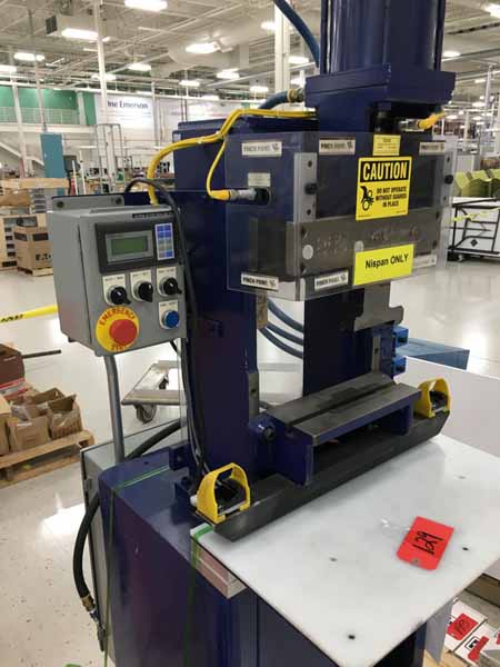 COLUMBIA MARKING TOOLS 860 Roll Stamp Marking Machine, 3-1/2 Roll Str, Like New