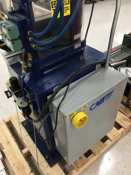 COLUMBIA MARKING TOOLS 860 Roll Stamp Marking Machine, 3-1/2 Roll Str, Like New