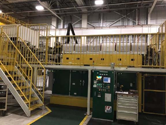2000 Ton SUMITOMO Automatic Transfer Forging Line,w/ Billet Saw, Furnace, Loader