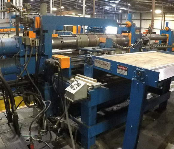 60 x 40,000 Lb CHICAGO Slitting Line With Packaging Line