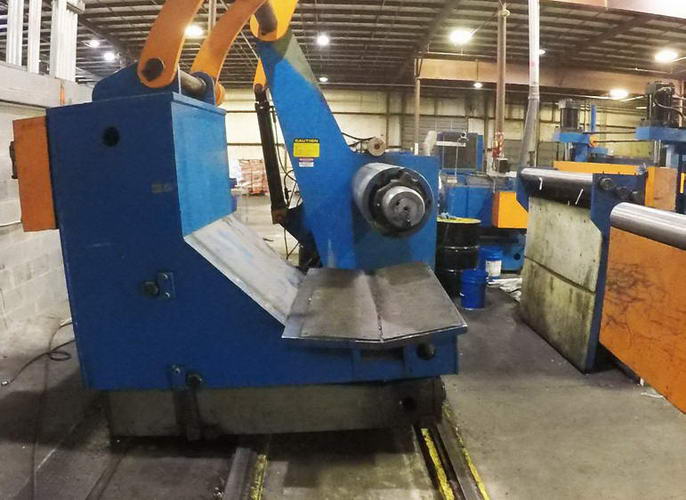 60 x 40,000 Lb CHICAGO Slitting Line With Packaging Line