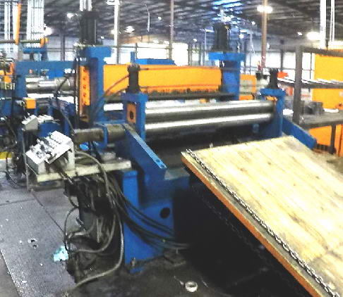 60 x 40,000 Lb CHICAGO Slitting Line With Packaging Line