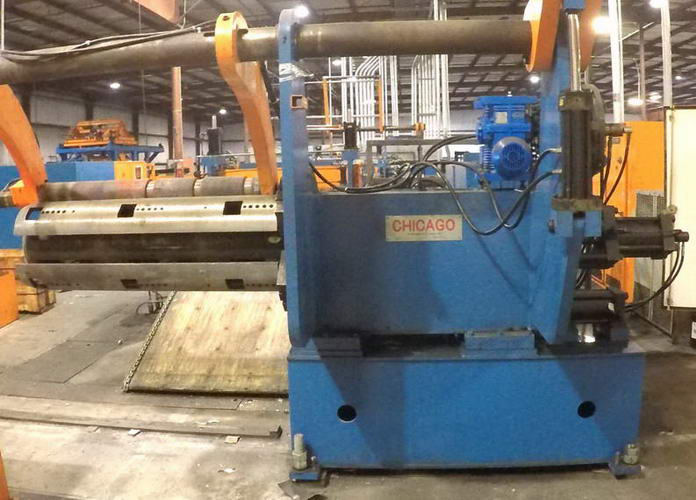 60 x 40,000 Lb CHICAGO Slitting Line With Packaging Line