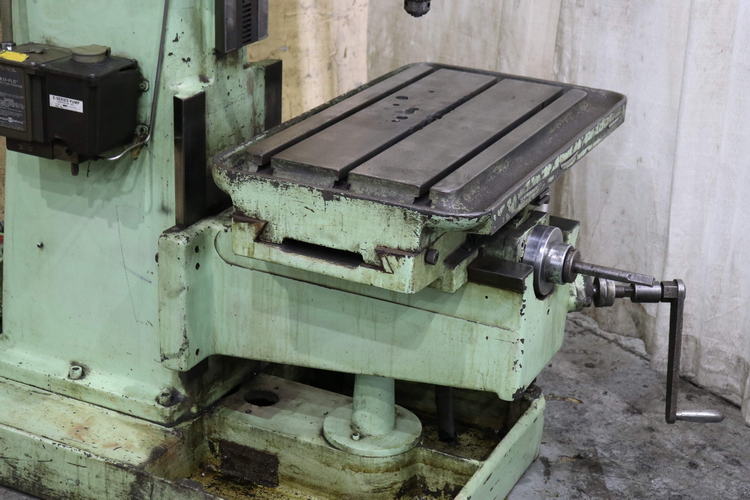 30 CLEEREMAN Single Spindle Layout Drill, 30 x 16 Work Table, 7-1/2 HP
