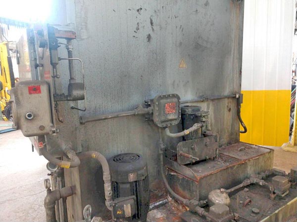 60 Dia x 60 H BETTER ENGINEERING Rotary Table Parts Washer, 2,500 Lbs, 15 HP