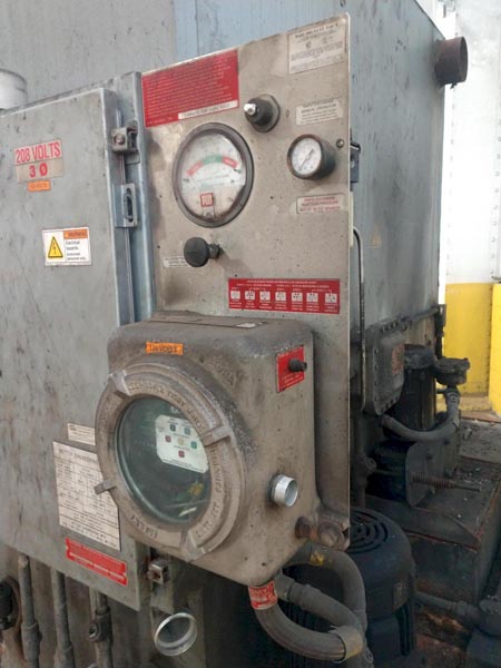 60 Dia x 60 H BETTER ENGINEERING Rotary Table Parts Washer, 2,500 Lbs, 15 HP