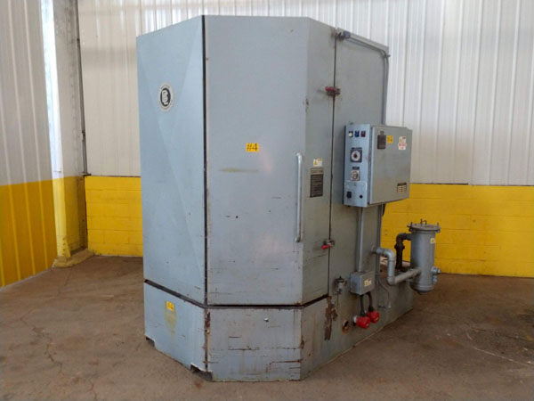 60 Dia x 60 H BETTER ENGINEERING Rotary Table Parts Washer, 2,500 Lbs, 15 HP