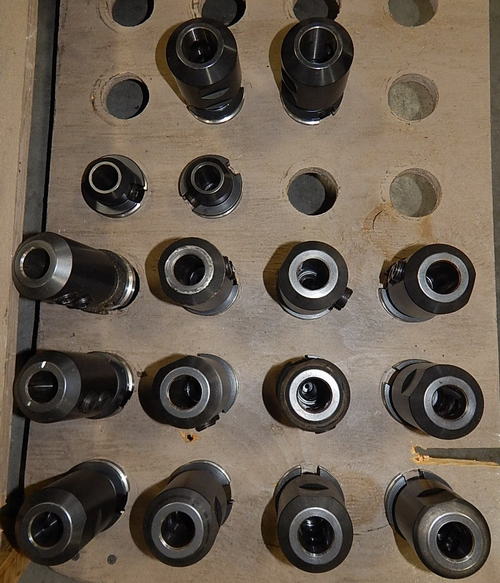 CAT40 Tool Holders with Weldon Flats, (41) Available