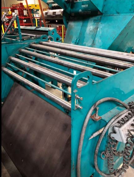 60 x .064 x 20,000 Lb IOWA PRECISION Multi-Blank / Cut-to-Length Line