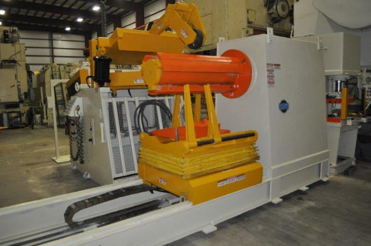 50,000 Lb x 42 x .130 COE Uncoiler & Straightener Line