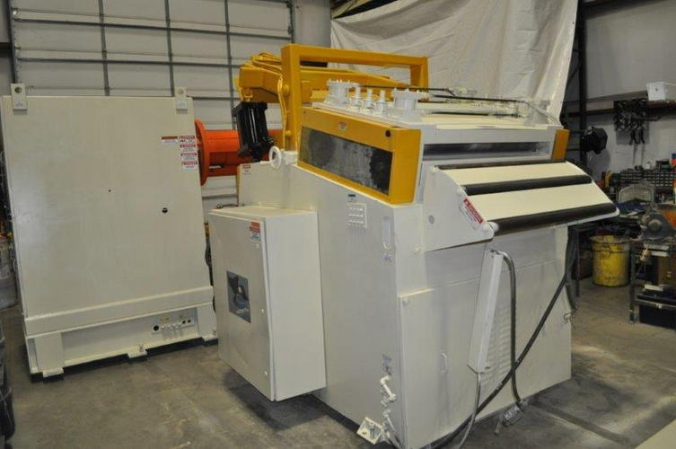 50,000 Lb x 42 x .130 COE Uncoiler & Straightener Line