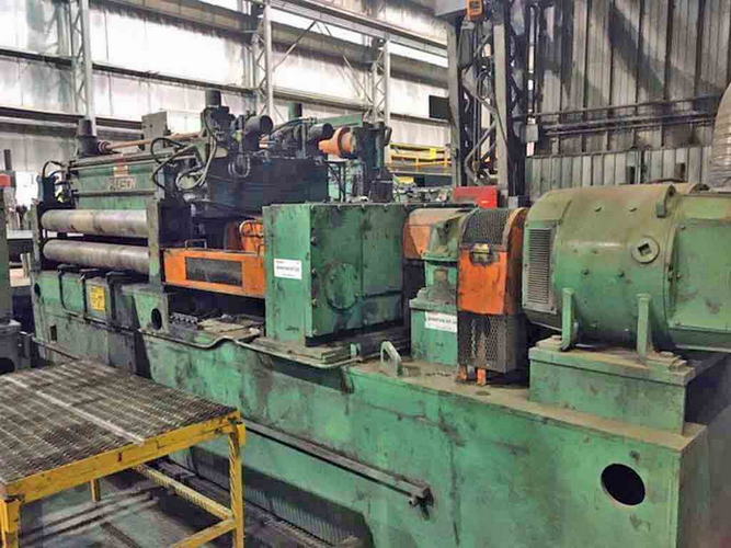 96 x .500 x 80,000 Lb PAXSON Cut-to-Length Line