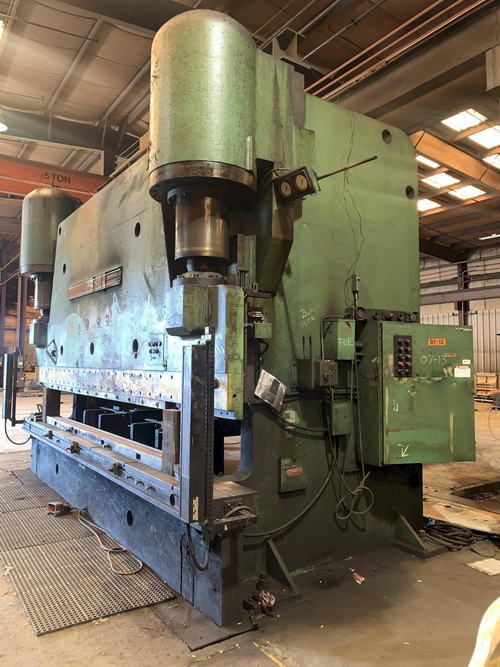 1000 Ton NIAGARA Hydraulic Press Brake, 18' Bed/Ram, 14'6 Bet Hsgs, 60 HP