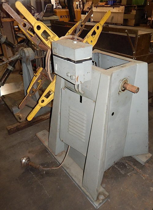 2,000 Lb LITTELL Motorized Uncoiler, 15 to 20 ID, 48 OD, 12 Width