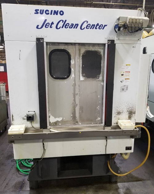 SUGINO CNC High Pressure Washer & Deburring, 4th Axis Fixture, (2) Available