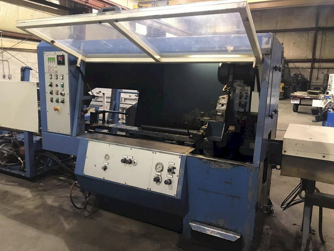 SIMEC CNC Automatic Cold Saw, 4-3/4 Cap, 26.5 Hitch Feed, 20' Loading Rack