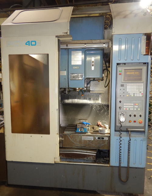 OKK PCV40 CNC Vertical Machining Center, 10,000 RPM, Helical Interpolation