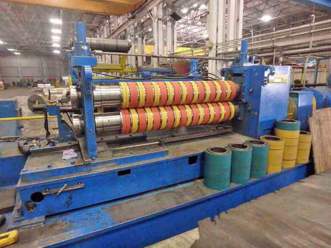 72 x 7 x 55,000 Lb DELTA / CINCINNATI Slitting Line