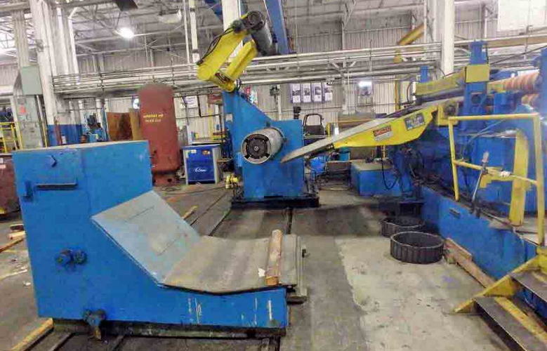 72 x 7 x 55,000 Lb DELTA / CINCINNATI Slitting Line