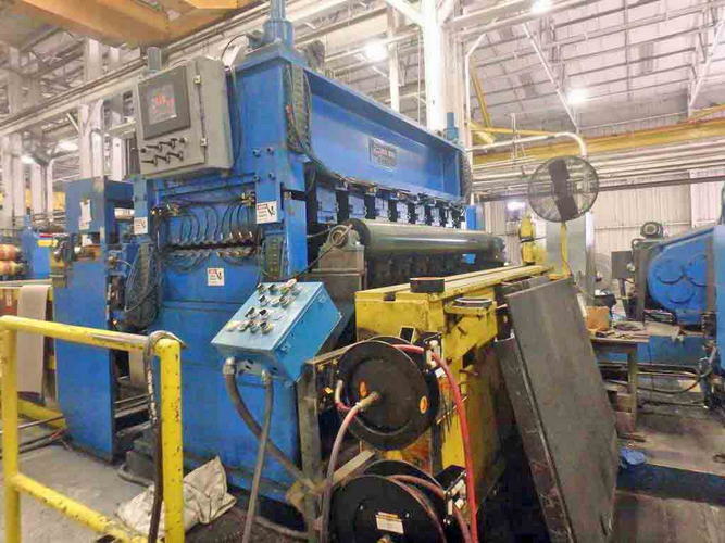 72 x 7 x 55,000 Lb DELTA / CINCINNATI Slitting Line