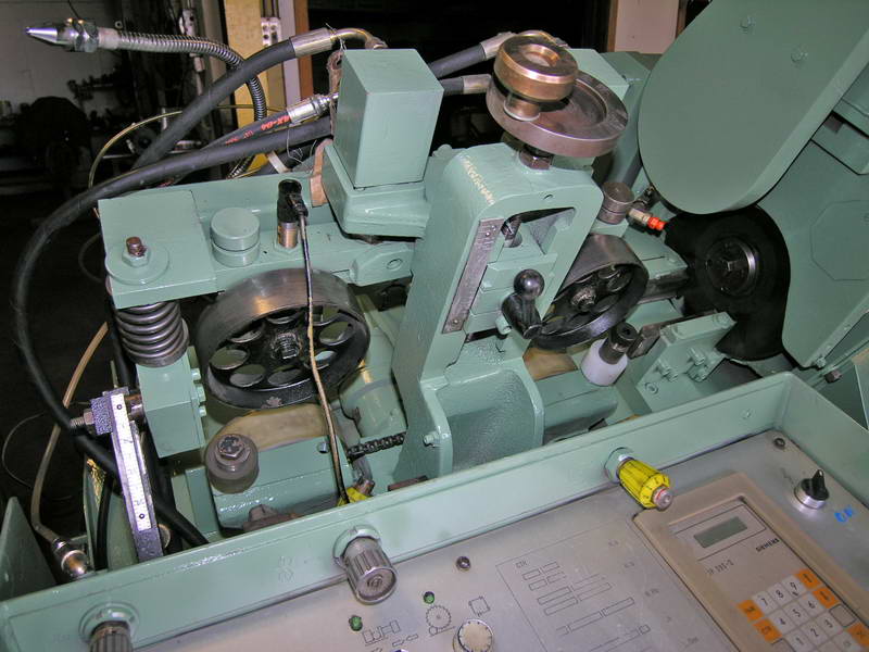 275mm SALA ADIGE TT640 Cold Saw, 59 Cut Length, 62 to 984 FPM, Bundle Rack