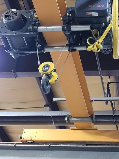 3 / 5 Ton KONE Self-Supporting Crane System w/(2) Independent Bridges, 20' Span