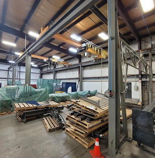 3 / 5 Ton KONE Self-Supporting Crane System w/(2) Independent Bridges, 20' Span
