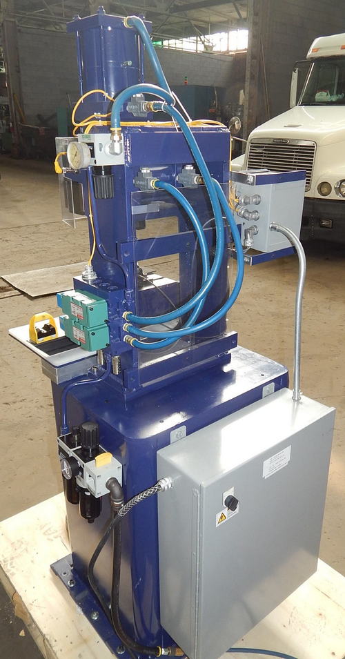 COLUMBIA MARKING TOOLS 860F Roll Stamp Marking Machine