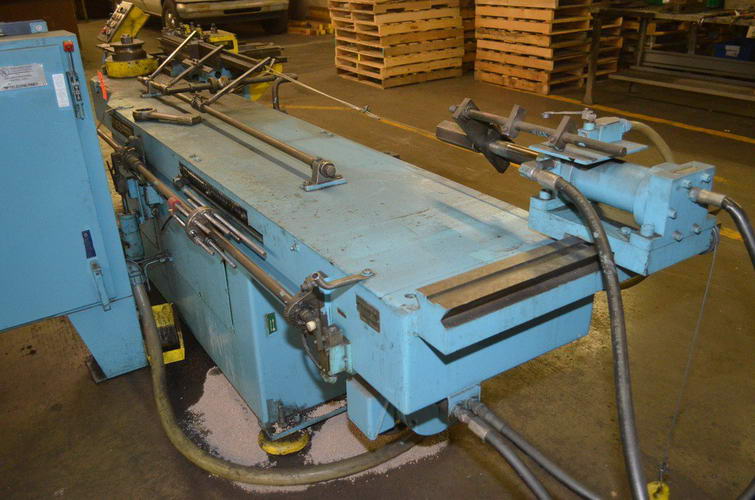 3 PINES 2 Hyd Bender, 8-Pos Turret, 200 Deg Rotation, Mandrel Extraction